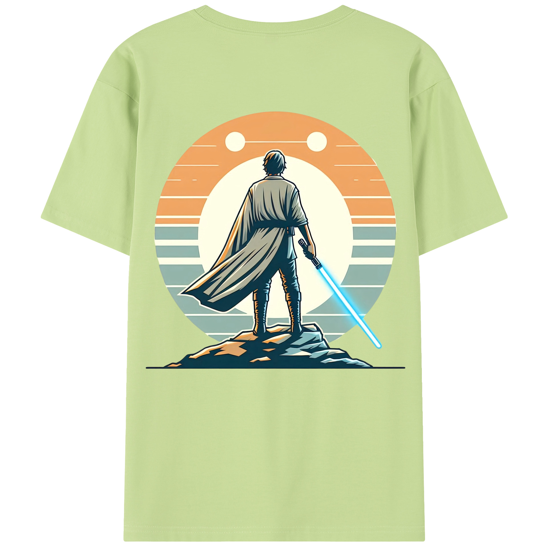 （画像用） スター・ウォーズ Star Wars 綿100％半袖Tシャツ（背面プリント）